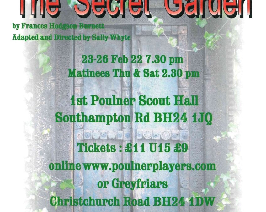 Poulner Players – The Secret Garden